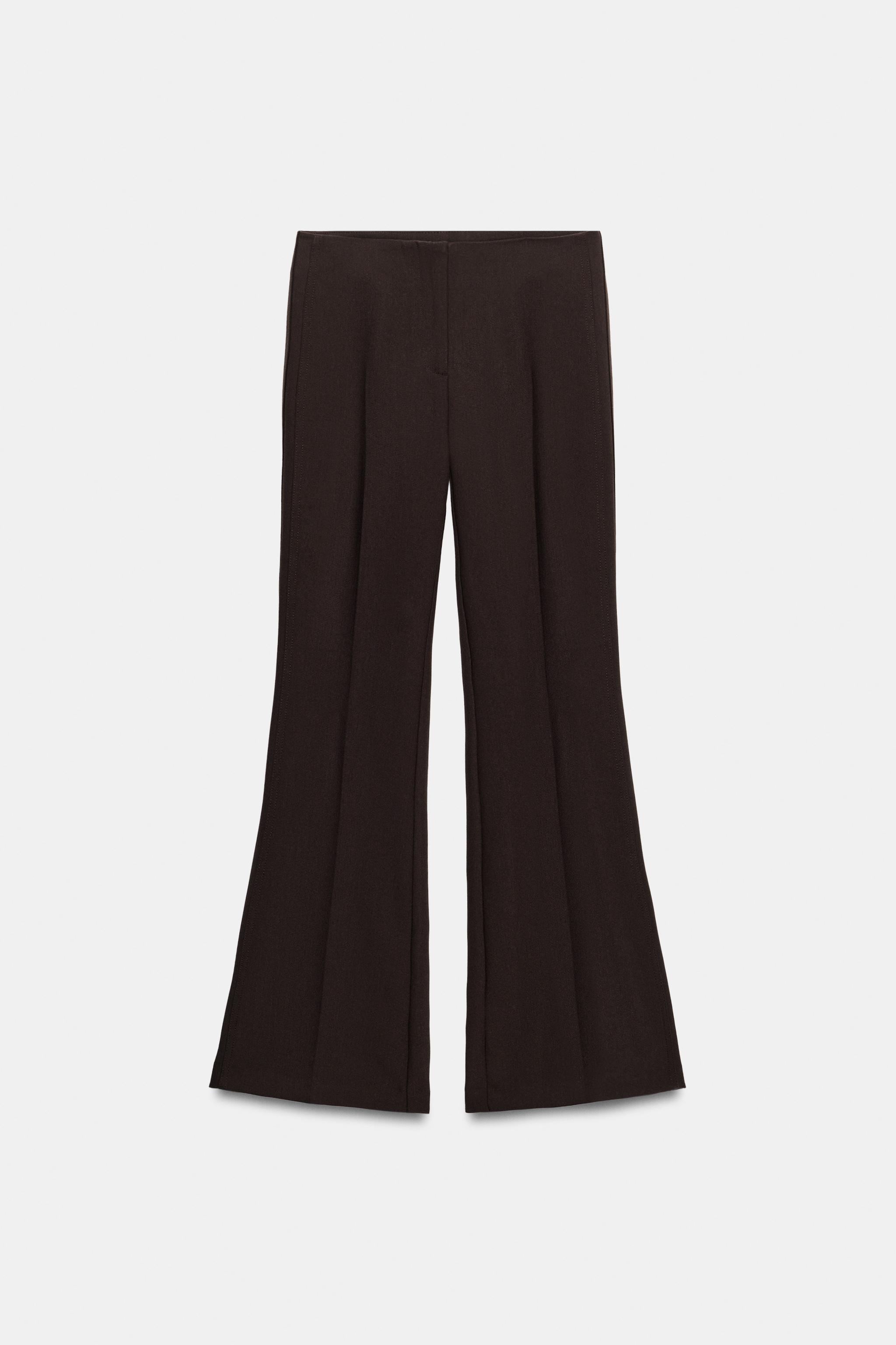 PANTALON FLARE TAILLE BASSE